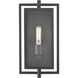 Rankin 1 Light 15.7 inch Textured Black Outdoor Wall Sconce